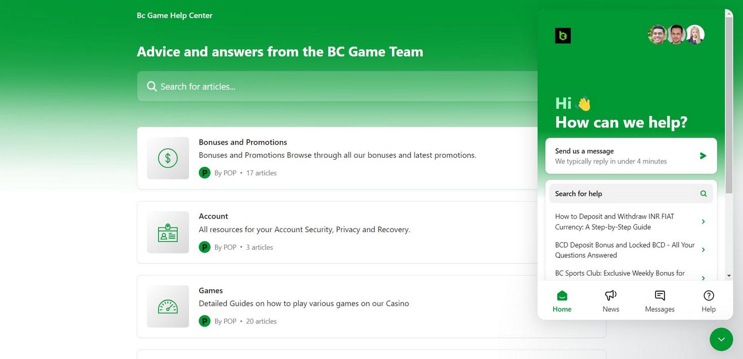 BC.Game Testimonial